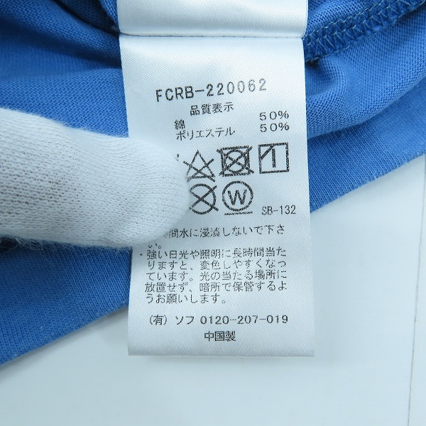実際に弊社で買取させて頂いたF.C.R.B./F.C.Real Bristol/エフシーレアルブリストル 22SS S/S RELAX FIT BIG BRIS LOGO FCRB-220062 M の画像 3枚目