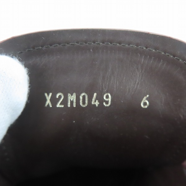 実際に弊社で買取させて頂いたGIORGIO ARMANI/ジョルジオアルマーニ チャッカブーツ 6の画像 5枚目