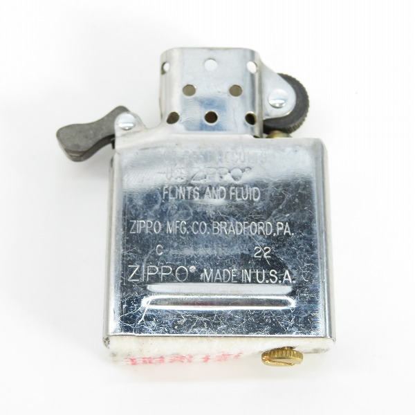 実際に弊社で買取させて頂いたZIPPO/ジッポー HARLEY DAVIDSON/ハーレーダビッドソン ロゴ メタル貼り 2022年製の画像 5枚目