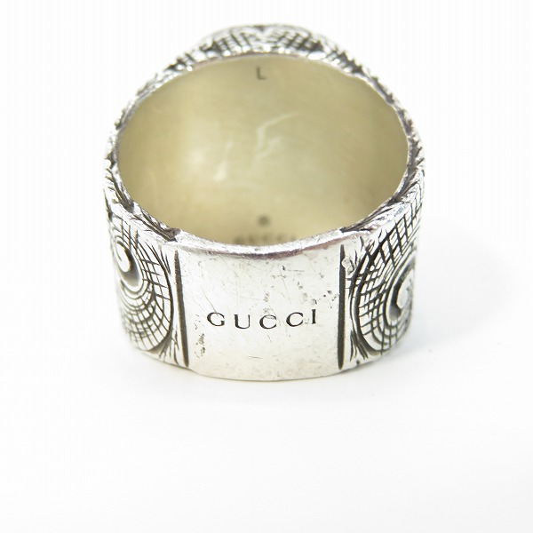 実際に弊社で買取させて頂いたGucci/グッチ C Letter Rings/アルファベット イニシャルCリング 17.5-19.5号の画像 3枚目