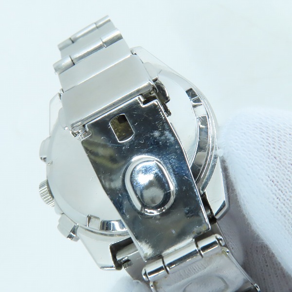 実際に弊社で買取させて頂いたPaul Smith/ポールスミス クロノグラフ 腕時計 F520-T008402の画像 6枚目