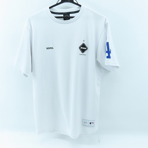 実際に弊社で買取させて頂いたF.C.R.B./F.C.Real Bristol/エフシーレアルブリストル MLB TOUR S/S PRE MATCH TOP FCRB-212008 M