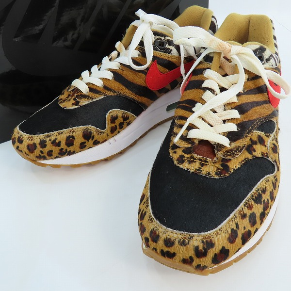 実際に弊社で買取させて頂いたNIKE×ATMOS/ナイキ×アトモス AIR MAX 1 DLX/エアマックス1 アニマルパック 2.0 AQ0928-700/26.0