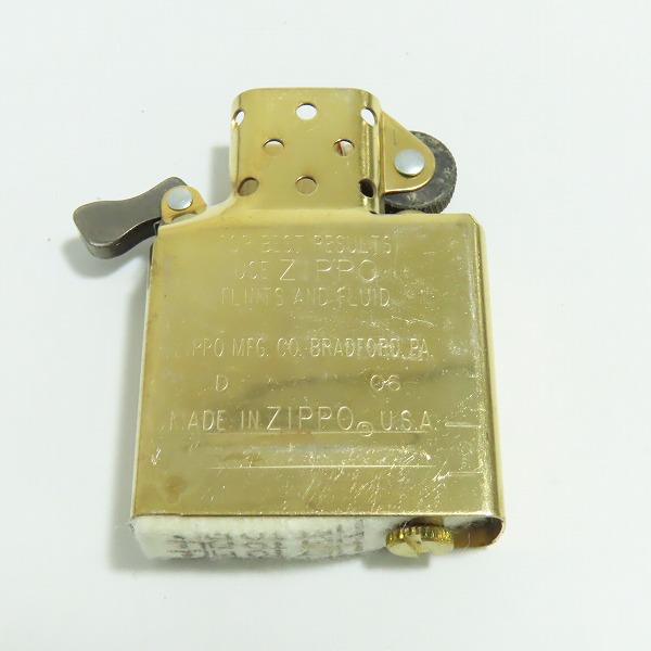 実際に弊社で買取させて頂いたZIPPO/ジッポー ZERO HALLIBURTON/ゼロハリバートン PG/06年製の画像 6枚目