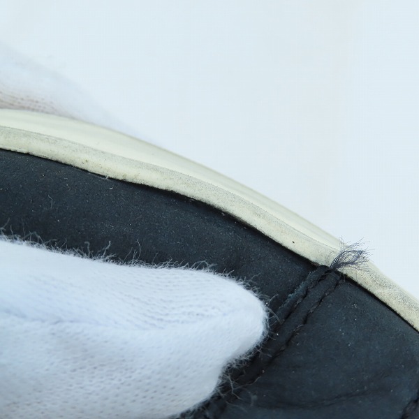 実際に弊社で買取させて頂いたEMPORIO ARMANI/エンポリオアルマーニ レザースニーカー ブラック X4X264 XF570 US11の画像 6枚目