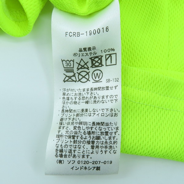 実際に弊社で買取させて頂いたF.C.R.B./F.C.Real Bristol/エフシーレアルブリストル 19SS L/S AUTHENTIC LOGO TOUR TEE FCRB-190016 Sの画像 3枚目