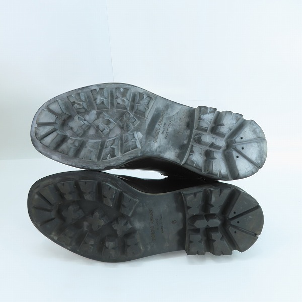 実際に弊社で買取させて頂いたGIORGIO ARMANI/ジョルジオアルマーニ サイドゴアブーツ 6の画像 2枚目