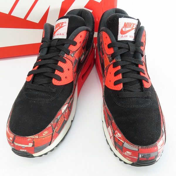 実際に弊社で買取させて頂いたNIKE×atmos/ナイキ×アトモス AIR MAX 90 PRNT WE LOVE NIKE/エアマックス90 プリント AQ0926-001/28