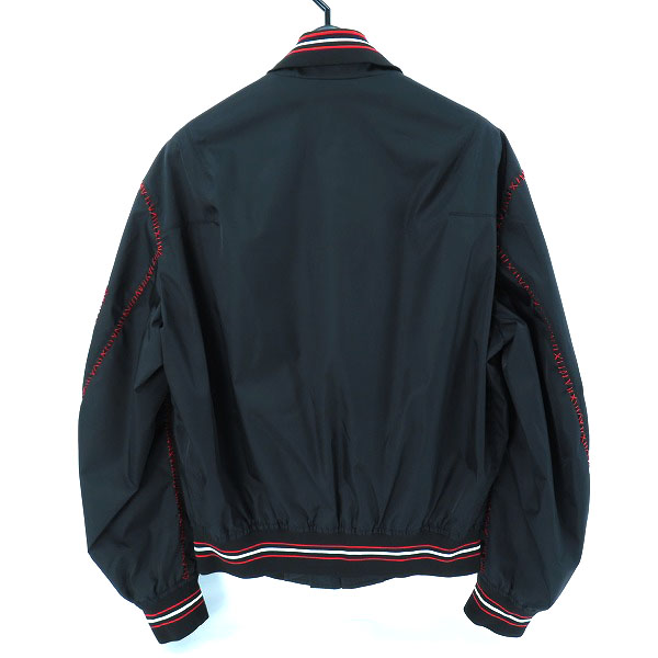 実際に弊社で買取させて頂いた【JPタグ】DIOR/ディオール 17SS hand stitched bomber jacke/ステッチリブナイロンボンバージャケット 763C453W4677/44の画像 1枚目