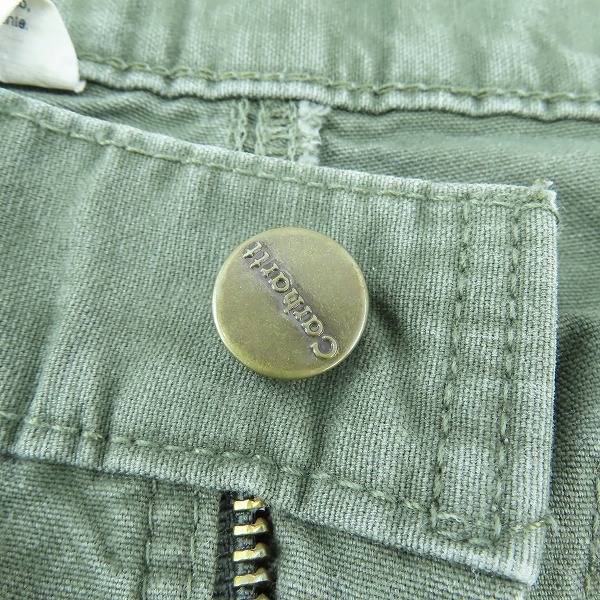 実際に弊社で買取させて頂いたCarhartt/カーハート 00s ペインターショーツ レザーパッチ メキシコ製/32の画像 5枚目