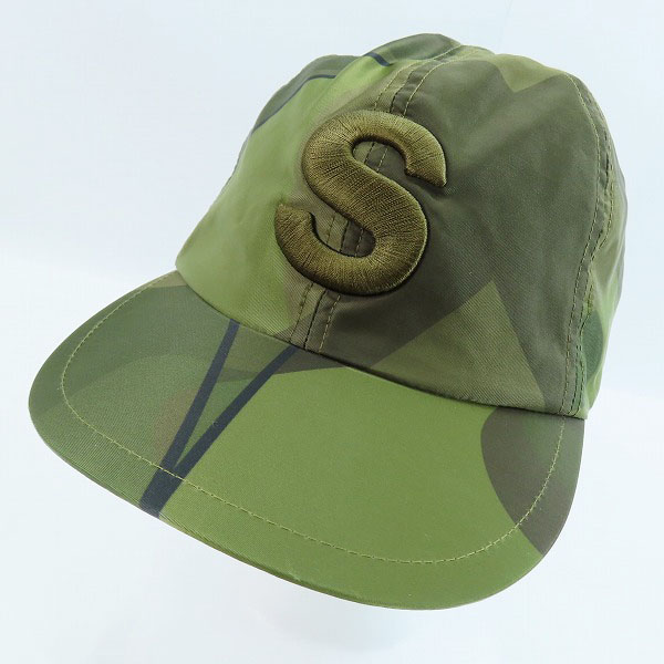 実際に弊社で買取させて頂いたsacai×KAWS/サカイ×カウズ カモフラSロゴキャップ 21-0259S