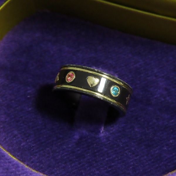 実際に弊社で買取させて頂いたGUCCI/グッチ AU750/メタル アイコンリング ジェムストーン/10.5号