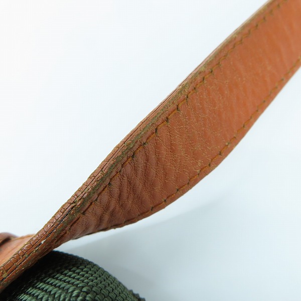 実際に弊社で買取させて頂いたHUNTING WORLD/ハンティングワールド レザー切替ミニショルダーバッグの画像 7枚目