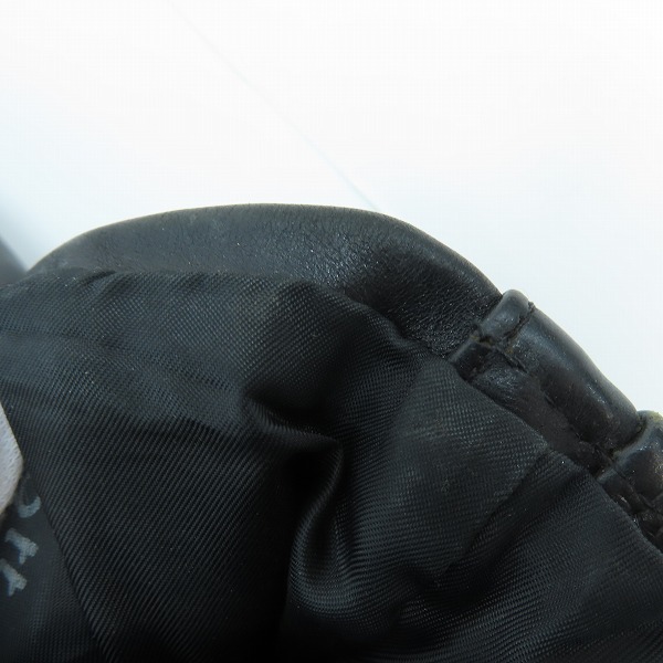 実際に弊社で買取させて頂いたSCHOTT/ショット ボアライナー付き シングルレザーライダースジャケット /34の画像 9枚目