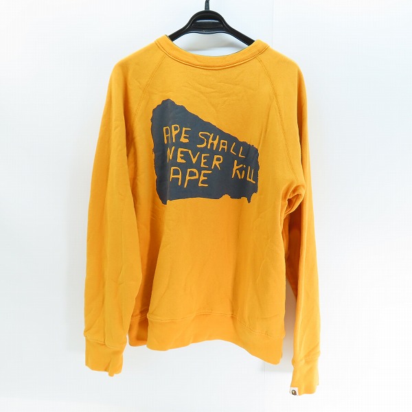 実際に弊社で買取させて頂いたA BATHING APE/アベイシングエイプ リバーシブル スウェット トレーナー/L