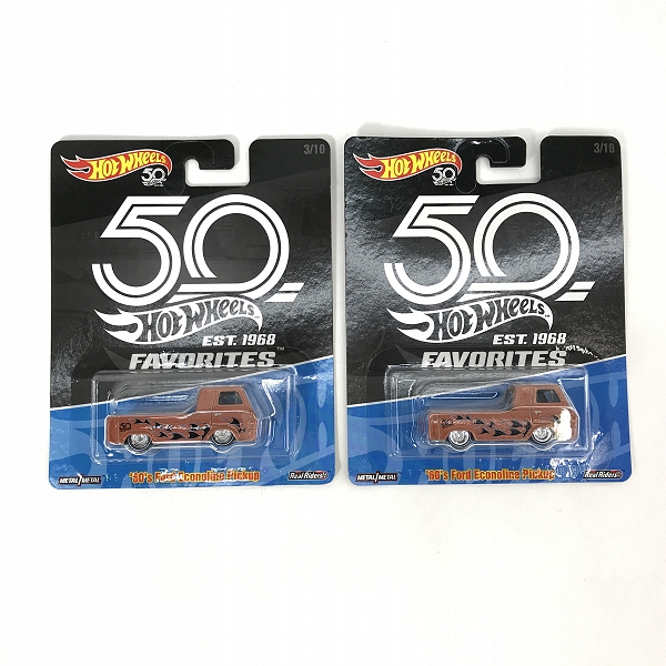 実際に弊社で買取させて頂いた【おまとめ/未開封】Hot Wheels/ホットウィール 50周年 FAVORITES '60's FORD Econoline Pickup の画像 2枚目