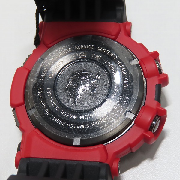実際に弊社で買取させて頂いたG-SHOCK/Gショック FROGMAN/フロッグマン 2011年バーゼル 限定200個 腕時計 GWF-T1000BS-1JRの画像 4枚目
