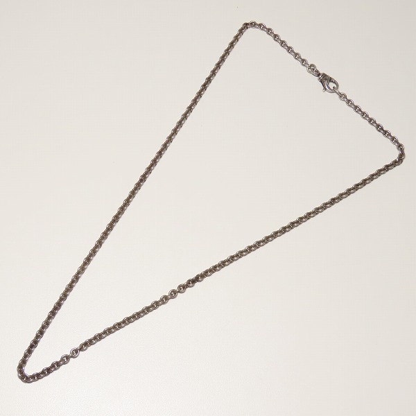 実際に弊社で買取させて頂いた【インボイス原本】CHROME HEARTS/クロムハーツ NEチェーン ネックレス 24インチの画像 4枚目