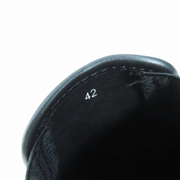 実際に弊社で買取させて頂いたMoonage Devilment/ムーンエイジデビルメント エナメル スリッポン シューズ 42の画像 5枚目