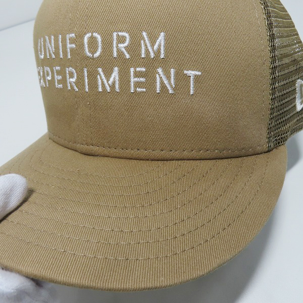 実際に弊社で買取させて頂いたNEW ERA×uniform experiment/ニューエラ×ユニフォームエクスペリメント 9FIFTY SNAP BACK STENCIL LOGO キャップ UE-200086の画像 9枚目