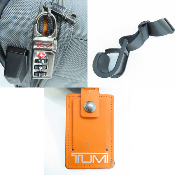 実際に弊社で買取させて頂いたTUMI/トゥミ ALPHA2 アルファ2 2輪キャスター式 ラゲージ ガーメント バッグ キャリーケース 22020GO2の画像 8枚目