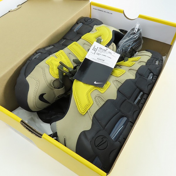 実際に弊社で買取させて頂いた【未使用】NIKE×AMBUSH/ナイキ×アンブッシュ AIR MORE UPTEMPO LOW SP エアモアアップテンポ ロー FB1299-200/27.5の画像 6枚目
