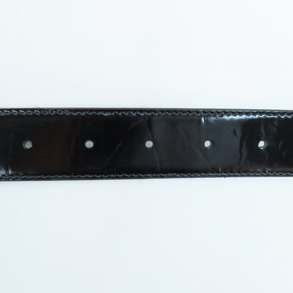 実際に弊社で買取させて頂いたBOTTEGA VENETA/ボッテガヴェネタ レザーベルト 691233 V1RW2の画像 5枚目