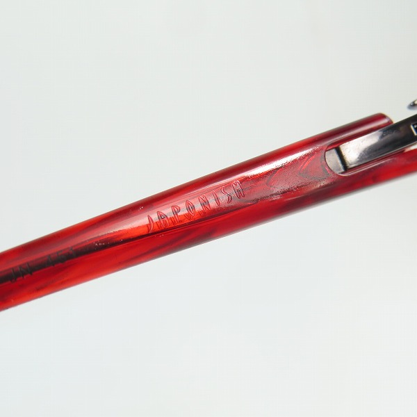 実際に弊社で買取させて頂いたJAPONISM/ジャポニスム 度入り眼鏡/メガネフレーム JN-451/Col.02の画像 6枚目