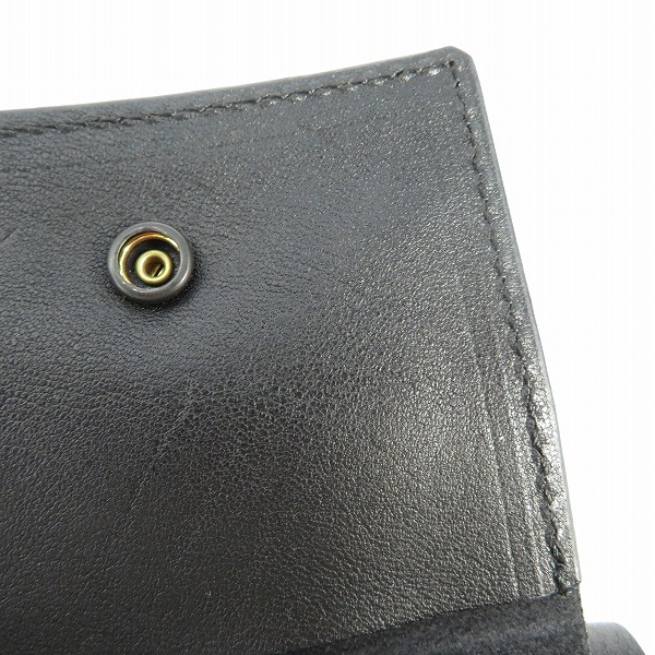 実際に弊社で買取させて頂いたCALEE/キャリー STUDS LEATHER MULTI WALLET/スタッズレザー マルチケースウォレット 3つ折り財布の画像 8枚目