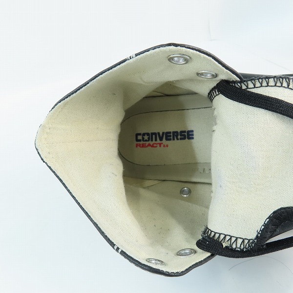 実際に弊社で買取させて頂いたCONVERSE/コンバース LEATHER AS (R) HI/レザー オールスターハイカットスニーカー 31311311/26の画像 4枚目