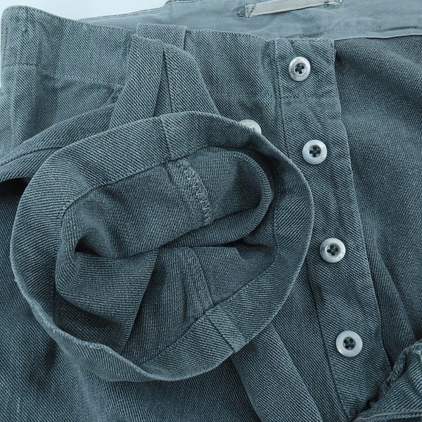 実際に弊社で買取させて頂いたスイス軍 ユーロヴィンテージ デニムパンツ K.M.V. 87711の画像 3枚目