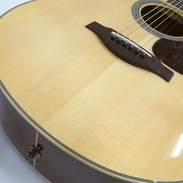 実際に弊社で買取させて頂いた★【美品】YAMAHA/ヤマハ LS6 ARE エレアコ/アコースティックギター/アコギ セミハードケース付 の画像 6枚目