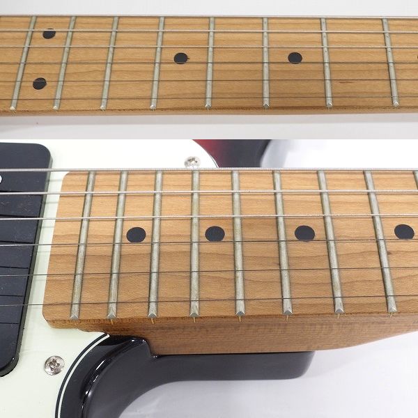 実際に弊社で買取させて頂いた★Bacchus/バッカス UNIVERSE SERIES BTE-2-RSM/M 3TS テレキャスターType エレキギター ソフトケース付の画像 4枚目