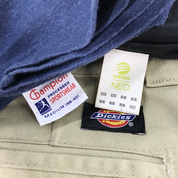 実際に弊社で買取させて頂いた【おまとめ】ディッキーズ /チャンピオン/アディダス/等 トラックジャケット/Tシャツ/デニムパンツ 他の画像 1枚目