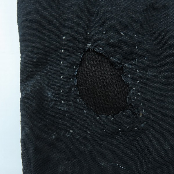実際に弊社で買取させて頂いた【難あり】WTAPS ダブルタップス CARGO TROUSERS/カーゴ トラウザー パンツ ブラック 182WVDT-PTM03/03の画像 7枚目