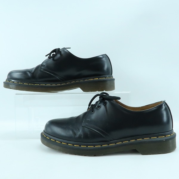 実際に弊社で買取させて頂いたDr.Martens/ドクターマーチン 1461 3EYE GIBSON SHOE 3ホールシューズ ブラック UK7の画像 3枚目