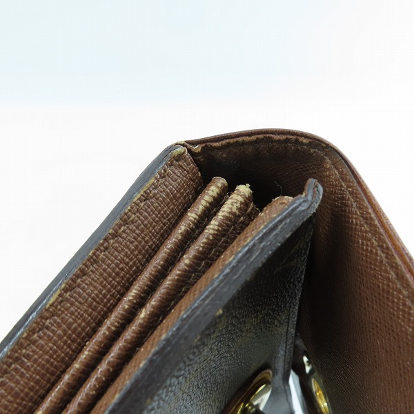 実際に弊社で買取させて頂いたLOUIS VUITTON/ルイ ヴィトン モノグラム ポルトフォイユ ボエシ 長財布 M63220の画像 5枚目