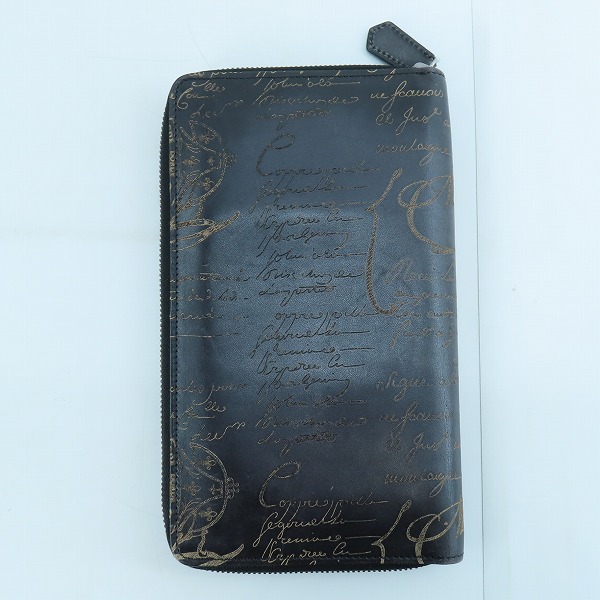 実際に弊社で買取させて頂いたBerluti/ベルルッティ カリグラフィ ラウンドジップ 長財布/ウォレットの画像 1枚目