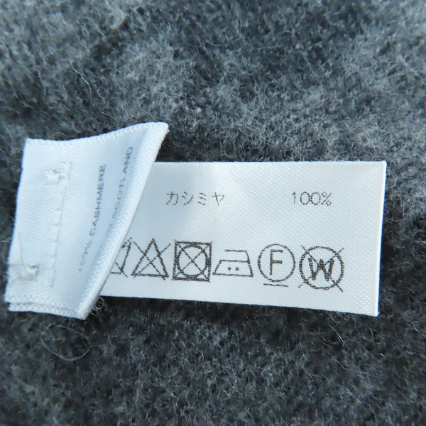 実際に弊社で買取させて頂いたmastermind JAPAN/マスターマインドジャパン Johnstons of Elgin カシミヤ チェック マフラー/ストールの画像 2枚目