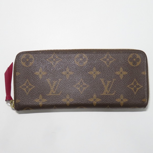 実際に弊社で買取させて頂いたLOUIS VUITTON/ルイヴィトン モノグラム ポルトフォイユ クレマンス ラウンドファスナー ウォレット/長財布 M60742