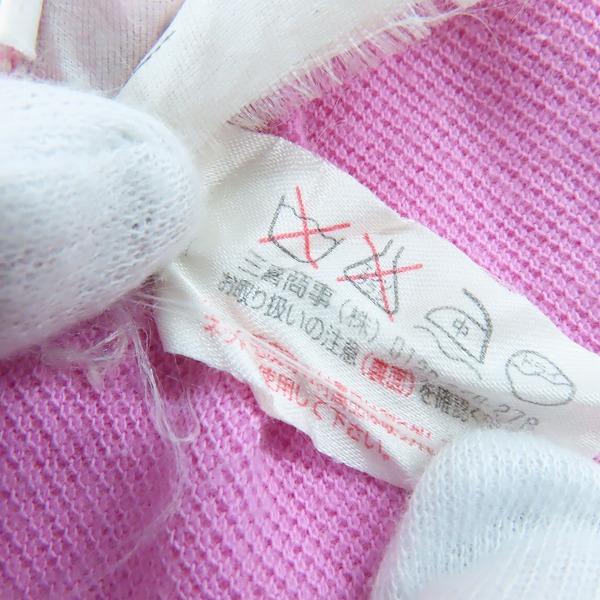 実際に弊社で買取させて頂いたETRO/エトロ 襟柄切替 ロゴ刺繍 半袖ポロシャツ Sの画像 3枚目