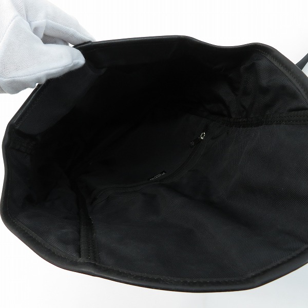 実際に弊社で買取させて頂いたPORTER/ポーター フラップ ショルダーバッグ ブラックの画像 5枚目