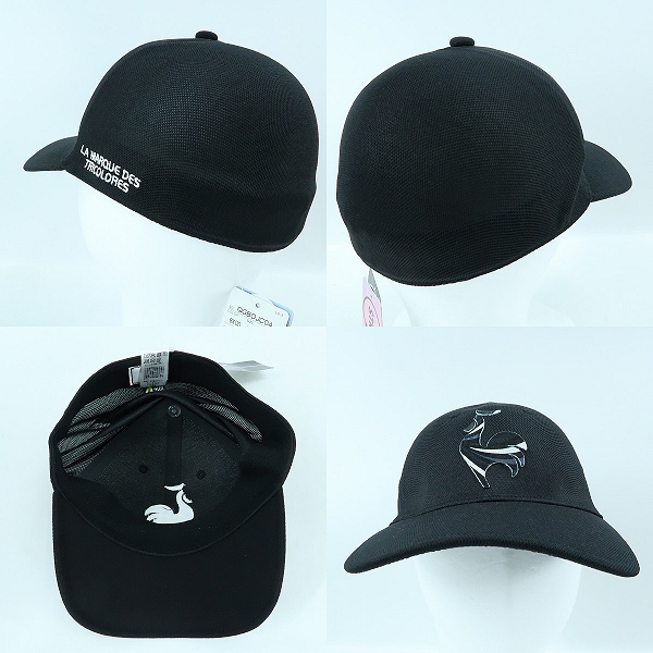 実際に弊社で買取させて頂いた【未使用】le coq sportif/ルコックスポルティフ テニスウェア ポロシャツ/パンツ/キャップ 3点セットの画像 4枚目
