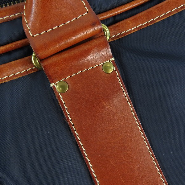 実際に弊社で買取させて頂いたFelisi/フェリージ 1882 レザー切り替え ナイロン ブリーフ バッグの画像 7枚目