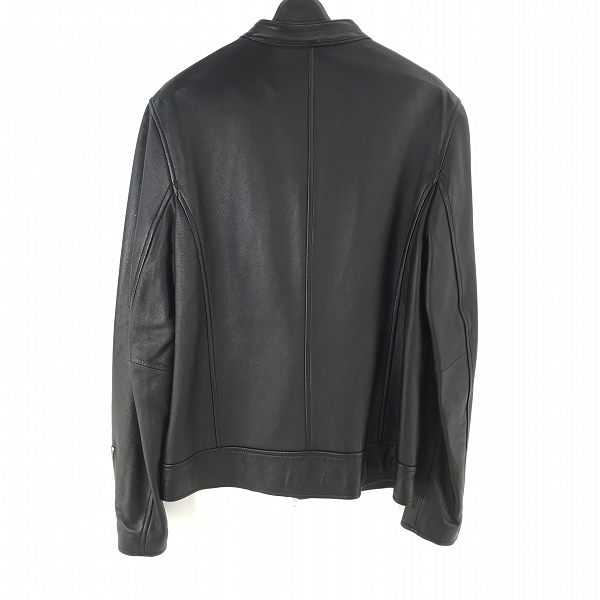実際に弊社で買取させて頂いたURBAN RESEARCH/アーバンリサーチ シープレザー/羊革 シングルライダースジャケット WH03-17M002/40の画像 1枚目