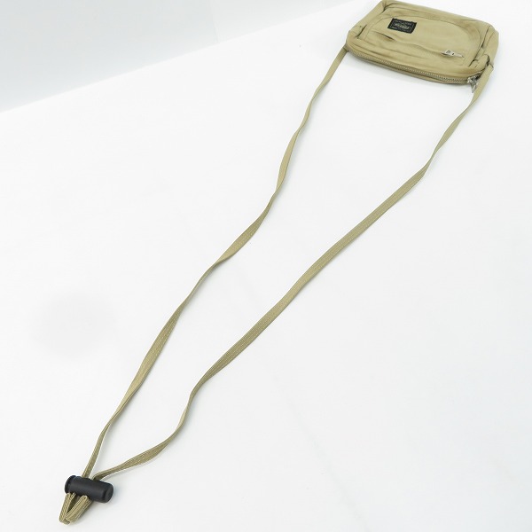 実際に弊社で買取させて頂いた(2)PORTER/ポーター ミニショルダーバッグ ベージュの画像 2枚目