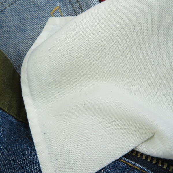実際に弊社で買取させて頂いたJUNYA WATANABE MAN×Levi's/ジュンヤワタナベマン×リーバイス デニムパンツ WF-P201/XSの画像 8枚目