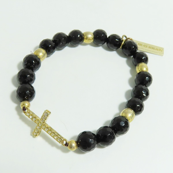 実際に弊社で買取させて頂いたMoonage Devilment/ムーンエイジデビルメント クロス ブレスレット