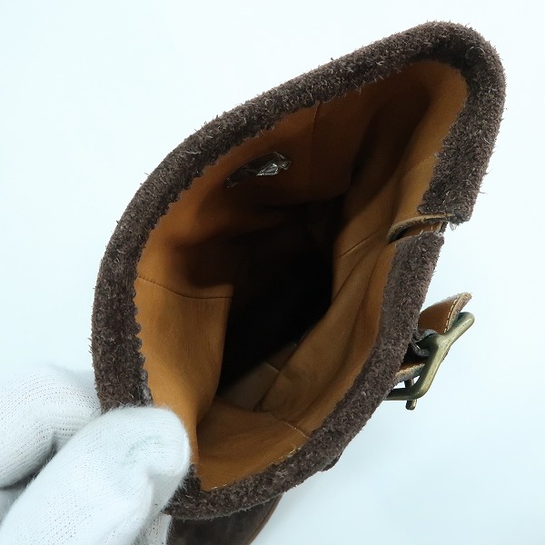 実際に弊社で買取させて頂いたMIHARA YASUHIRO/ミハラヤスヒロ スエード ブーツ/27の画像 4枚目