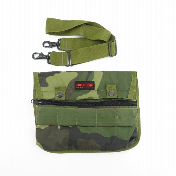 実際に弊社で買取させて頂いたBRIEFING×BEAMS PLUS/ブリーフィング×ビームスプラス MIL TRAINING TOTE 中カモフラ 2way トートバッグの画像 8枚目